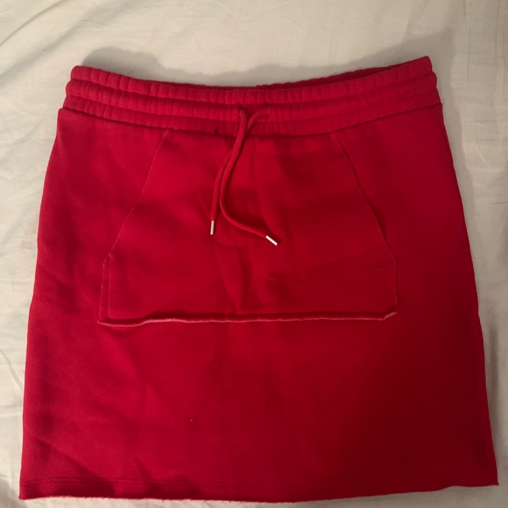 Top Shop fleece skirt
